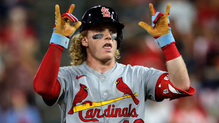 St. Louis Cardinals Harrison Bader